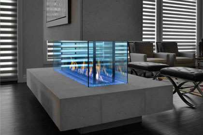 Davinci Custom Fireplaces Gas Fires