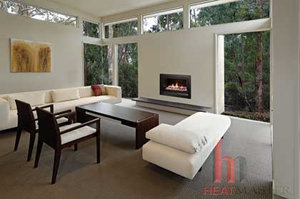 Heatmaster Enviro Log Fire