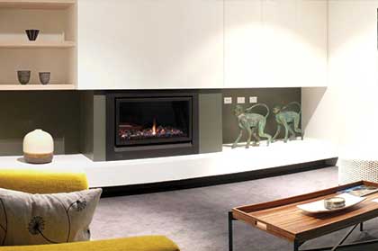 Heatmaster Enviro Log Fire