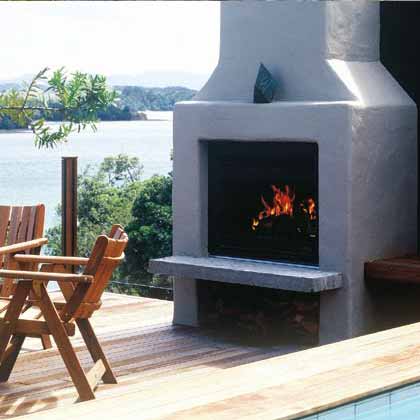 Heatmaster Outdoor Wood Fireplaces